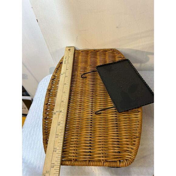 Princess House Casual Home wicker Rattan basket 4 piece set #2598 - Picture 5 of 7